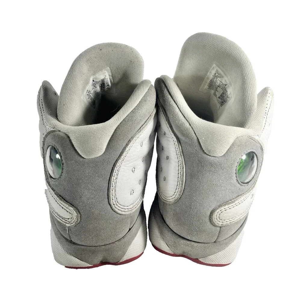 Nike Air Jordan 13 Retro Kids 4.5Y Wolf White & Grey Sneakers DJ3003-160